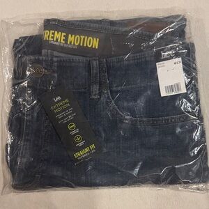 Lee Men's Straight Fit Jeans - Dark Blue